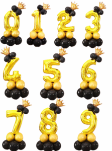 בלוני מספרים 14 יחידות