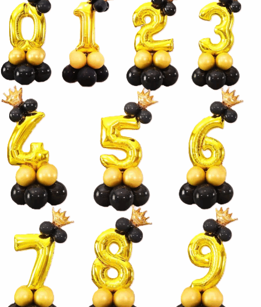 בלוני מספרים 14 יחידות