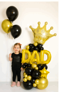 זר בלונים מיני יום האב
