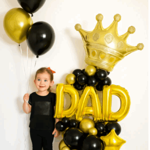 זר בלונים מיני יום האב