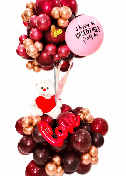 יום האהבה דובי על עננים