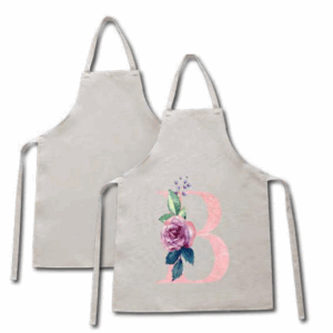 סינר קנווס שלם למבוגר עם הדפסה