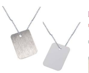 דיסקית חייל ושרשרת