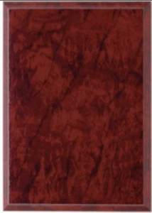 מגן עץ איכותי שיש אדום 20-15 ס"מ