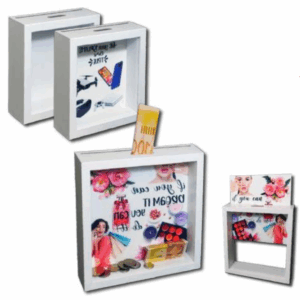 קופת החלומות עם פלטת עץ