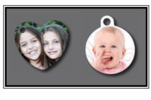 תליון אלומניום לבן