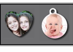 תליון אלומניום לבן