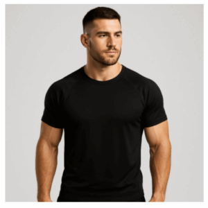 חולצת דרייפט שחורה