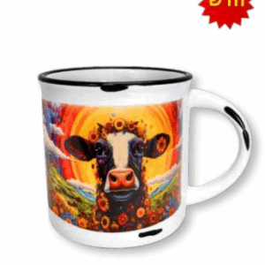 ספל קרמיקה דמויי אמאיל