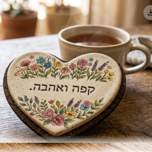תחתית לספל מקרמיקה